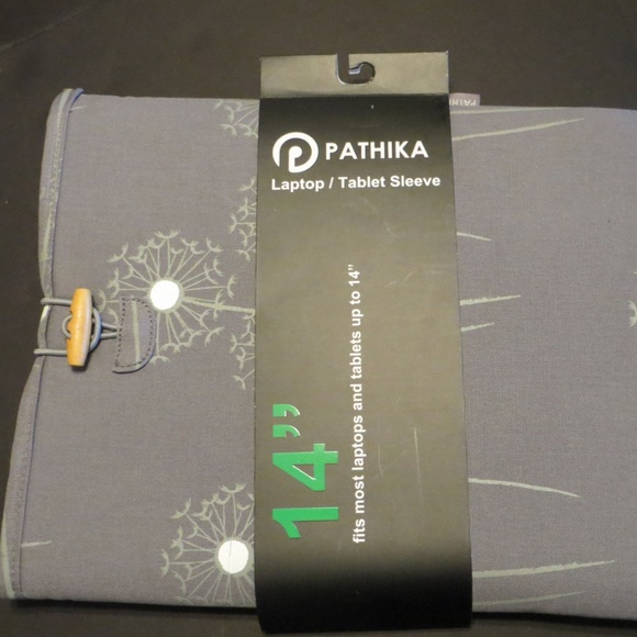 pathika laptop tablet canvas sleeve dandelions - Picture 2 of 8